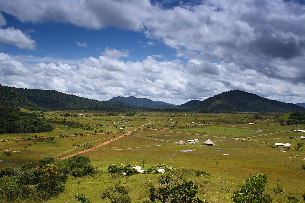 Village of Annai, view north