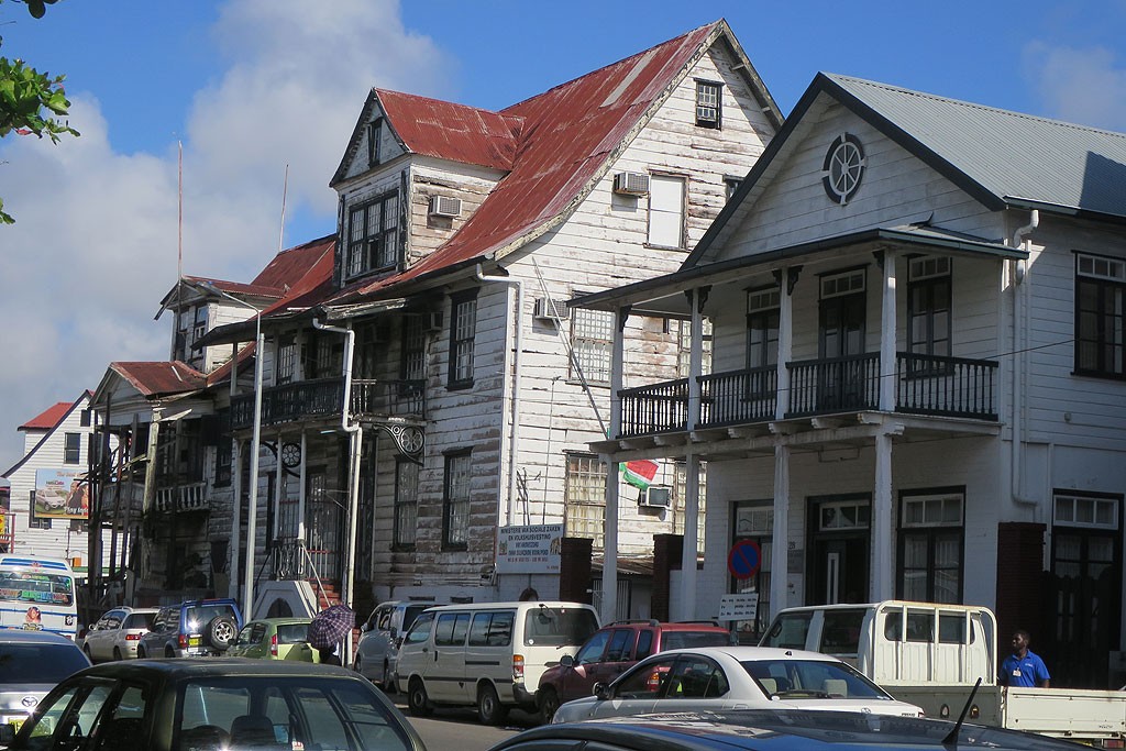 Stare miasto w Paramaribo